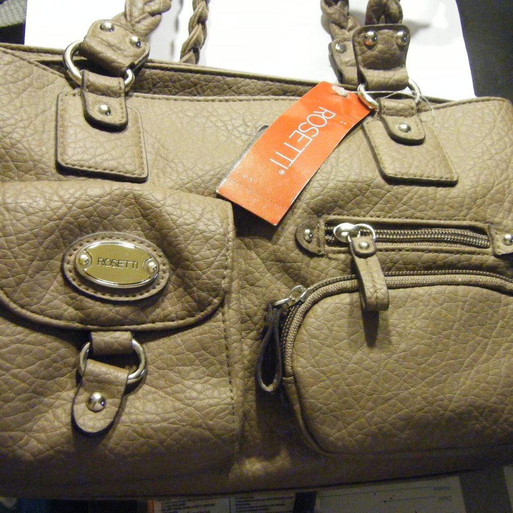 Women Rosetta Handbag beige
